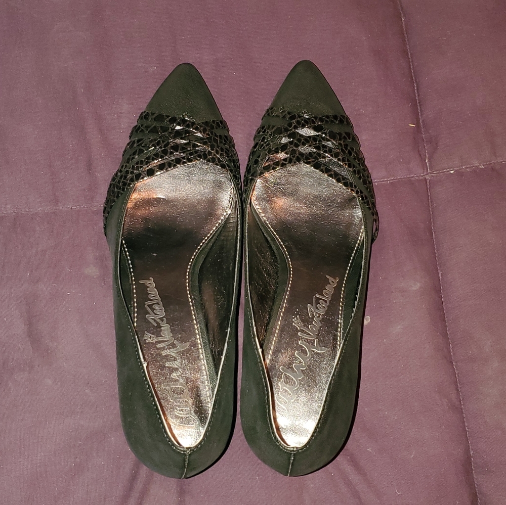 Kathy VanZeeland point toe kitten heel